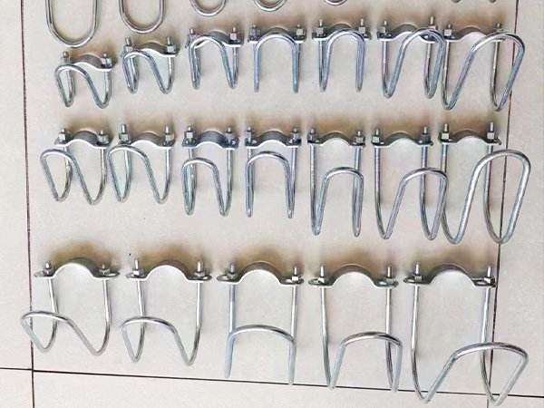 Greenhouse double U bolt clamp
